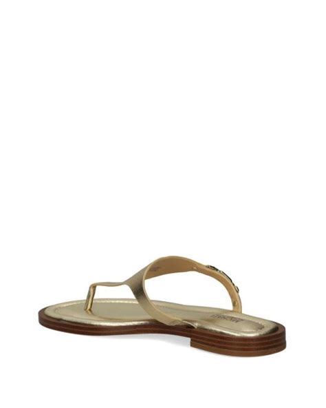 michael kors cindy thong sandal|Daniella Leather Sandal .